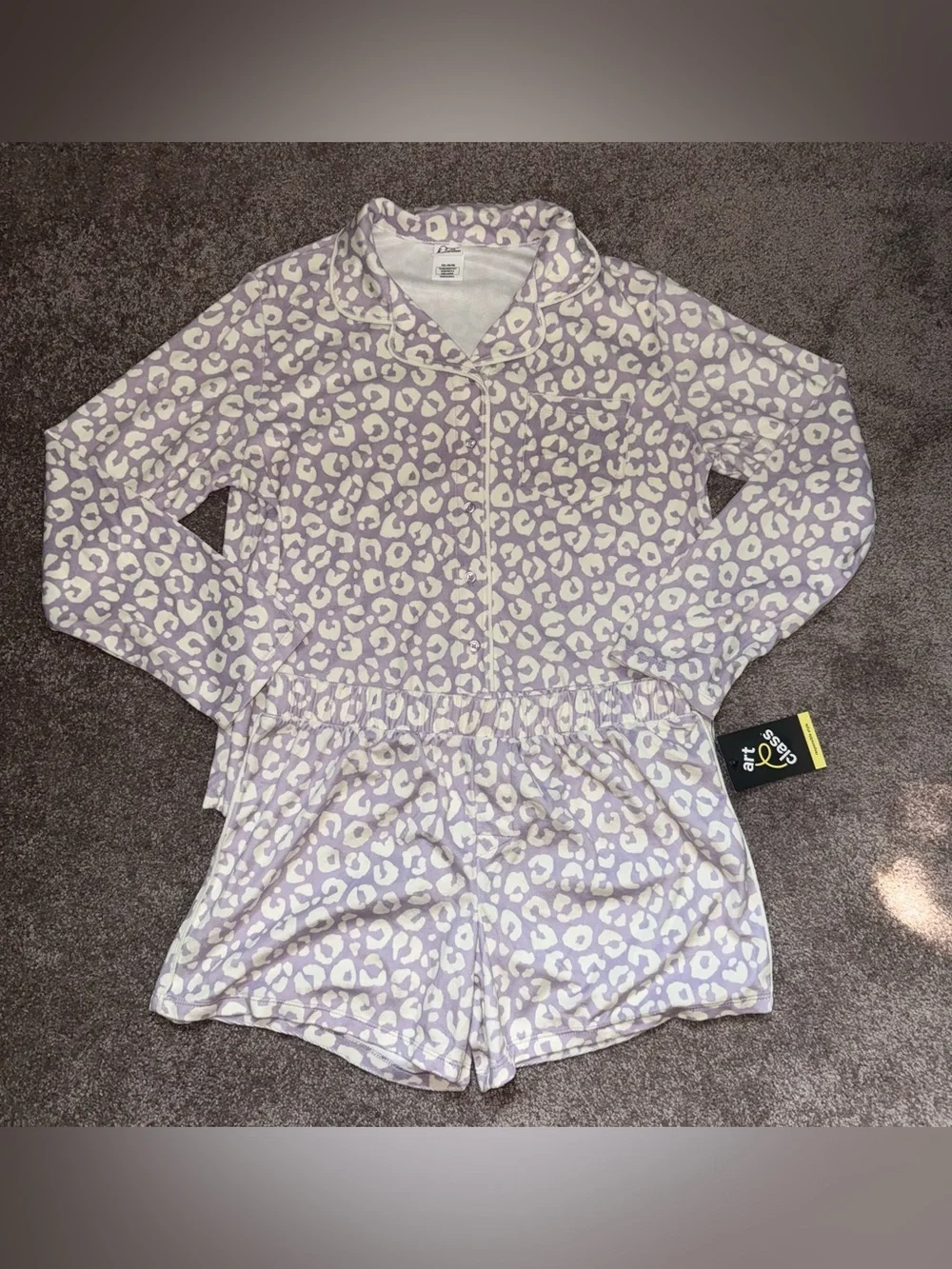 Nwt art & class pajama set girls sz xxl (16/18)✨